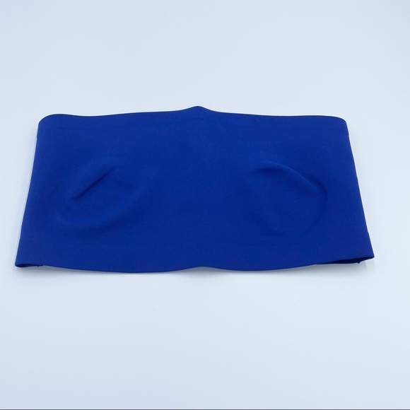 Free People Nina Bandeau In Blue Sz XS Tube Top - Picture 8 of 11